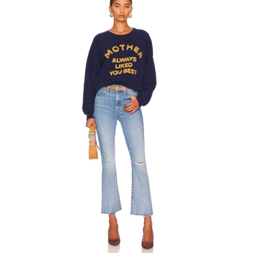 MOTHER Blue Flare Jeans